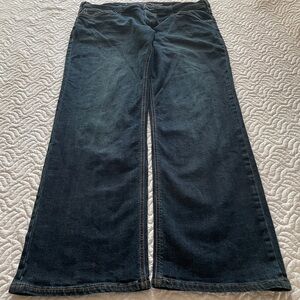 Baggy dark wash jeans